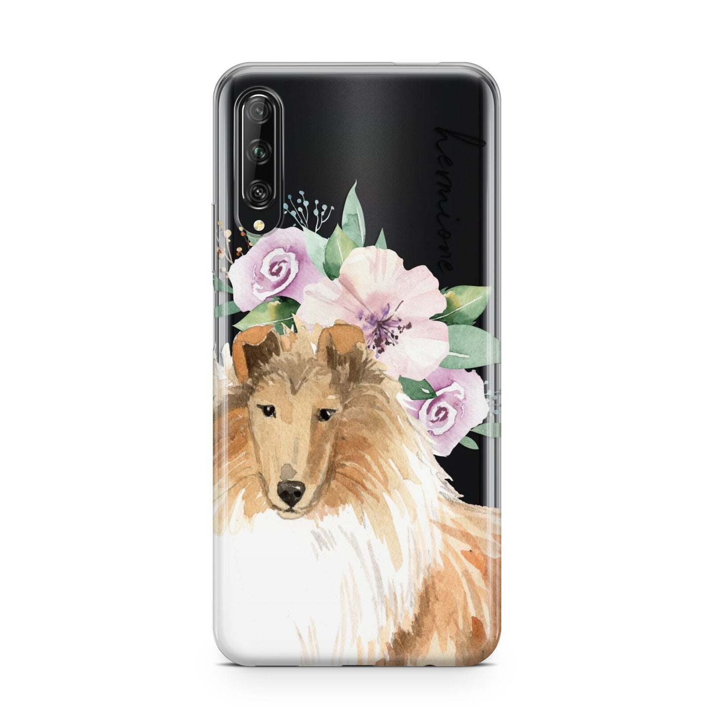 Personalised Rough Collie Huawei P Smart Pro 2019