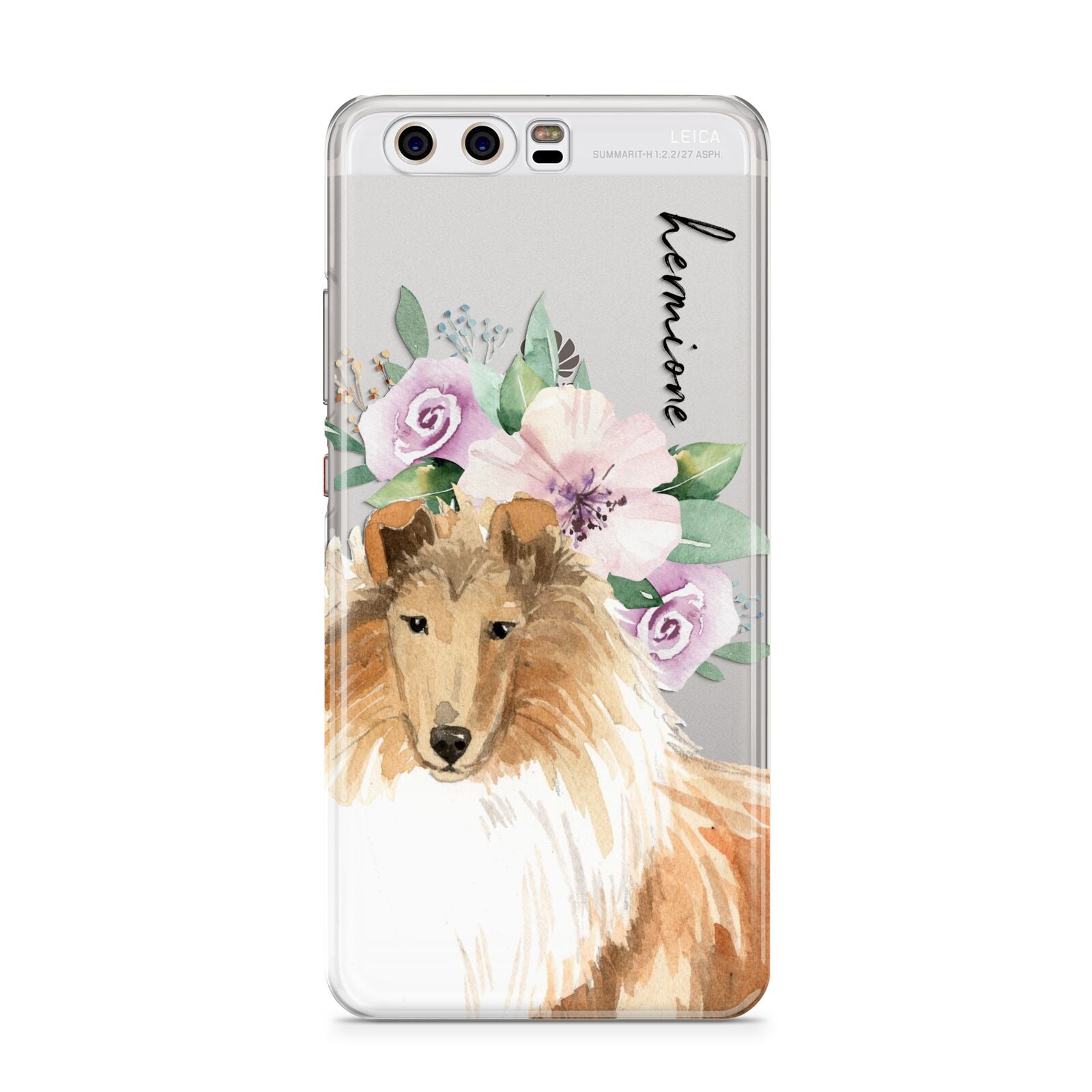 Personalised Rough Collie Huawei P10 Phone Case