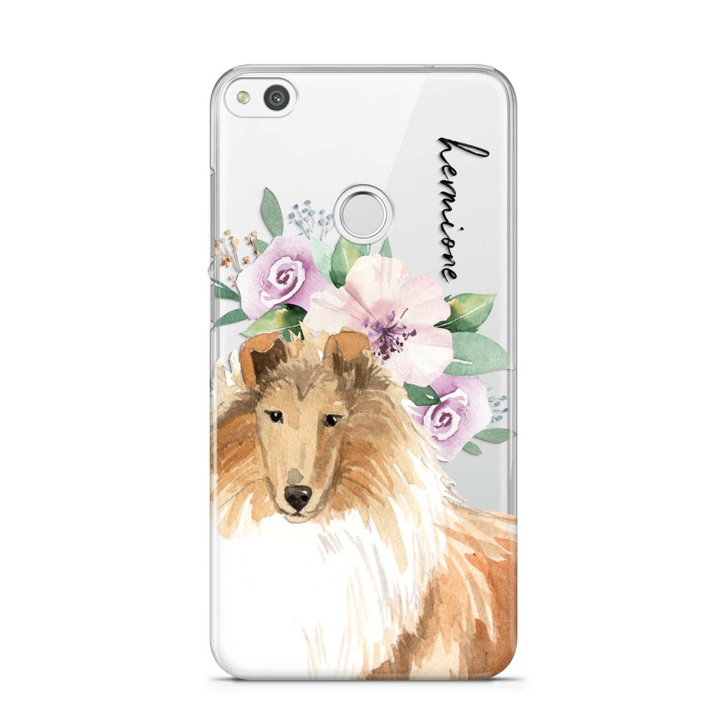 Personalised Rough Collie Huawei P8 Lite Case