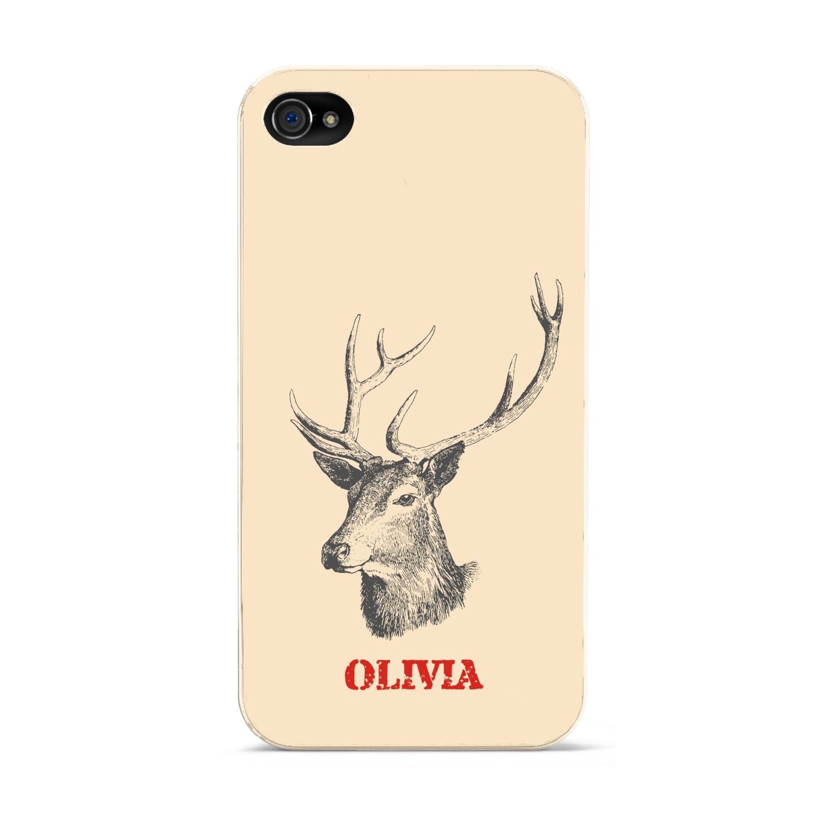 Personalised Rudolph Apple iPhone 4s Case