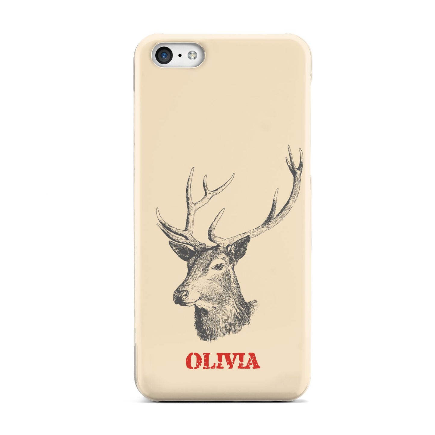 Personalised Rudolph Apple iPhone 5c Case