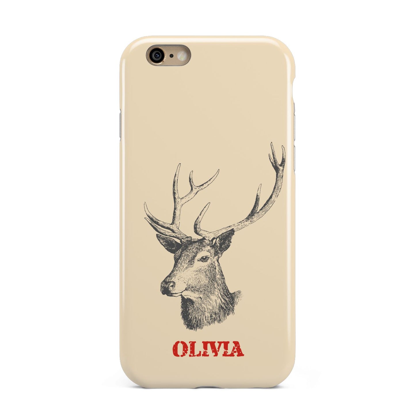 Personalised Rudolph Apple iPhone 6 3D Tough Case