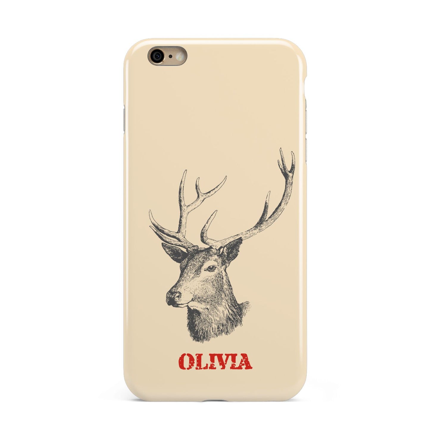 Personalised Rudolph Apple iPhone 6 Plus 3D Tough Case