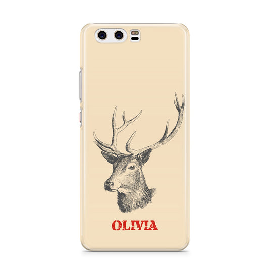 Personalised Rudolph Huawei P10 Phone Case