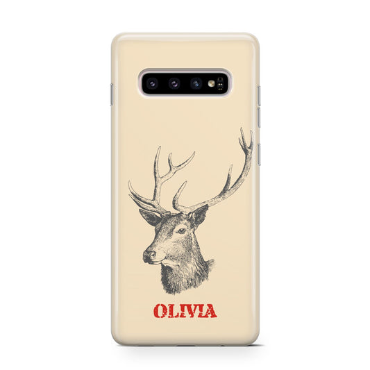 Personalised Rudolph Protective Samsung Galaxy Case