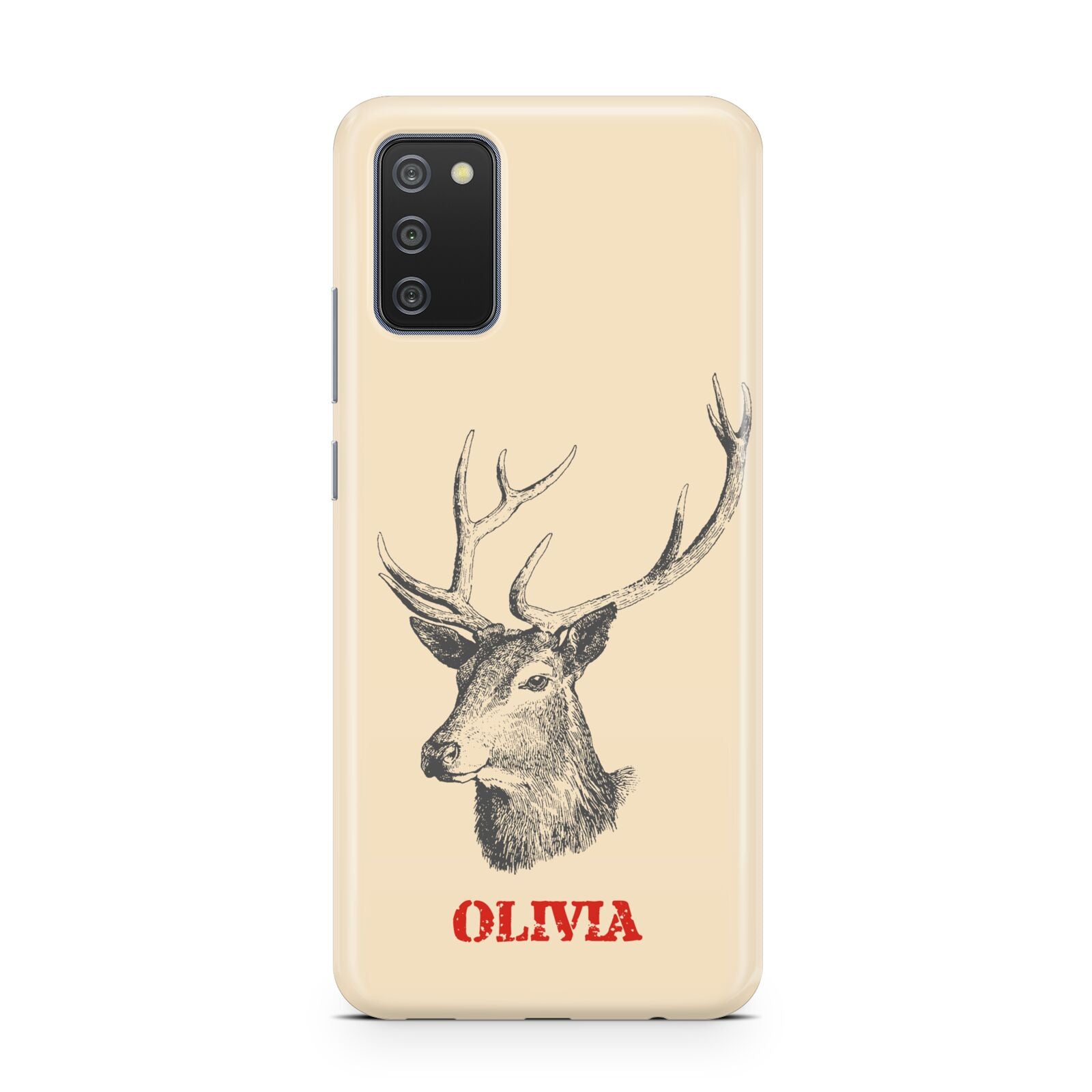 Personalised Rudolph Samsung A02s Case