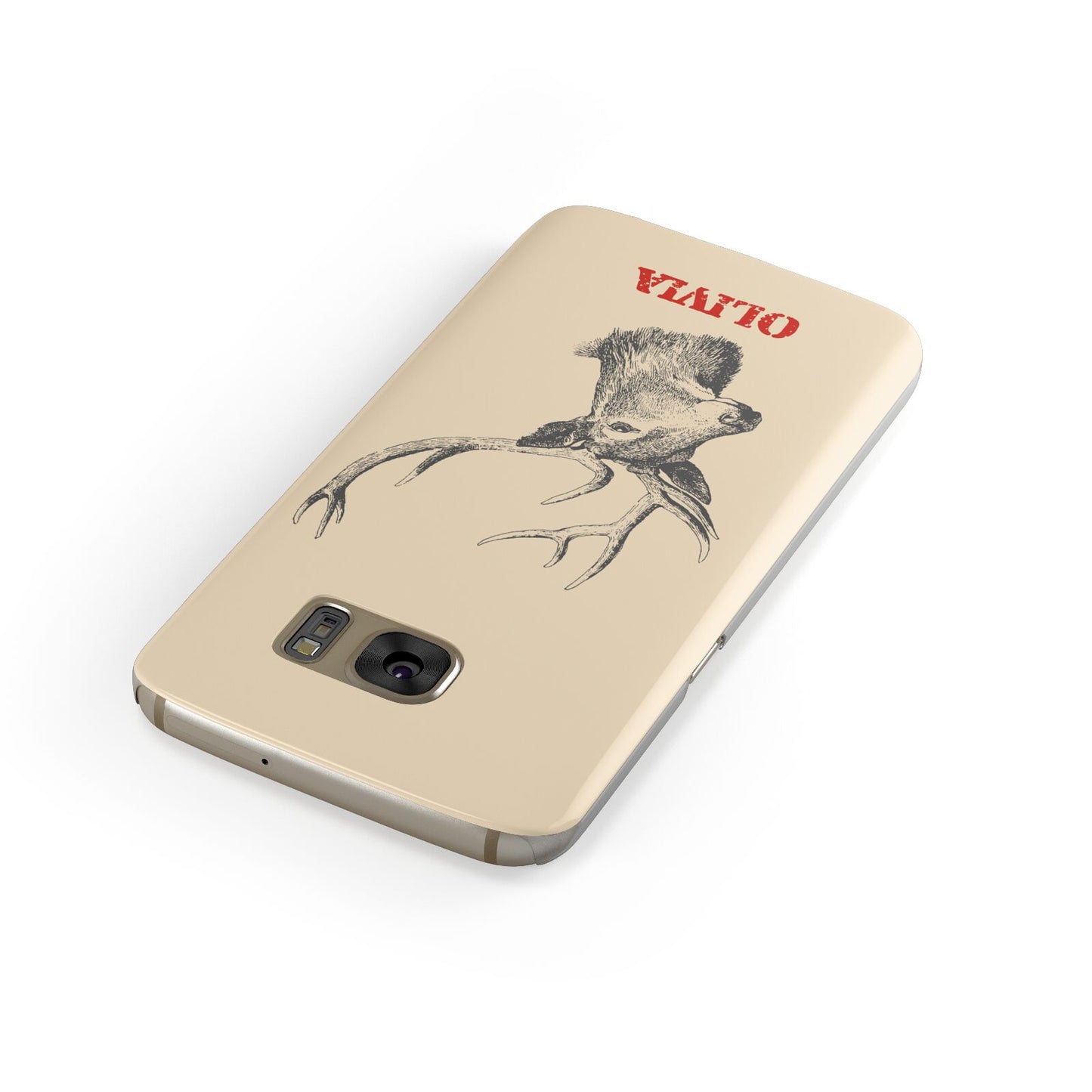 Personalised Rudolph Samsung Galaxy Case Front Close Up