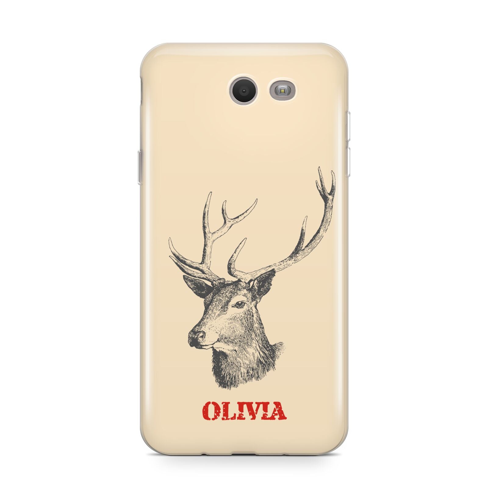 Personalised Rudolph Samsung Galaxy J7 2017 Case