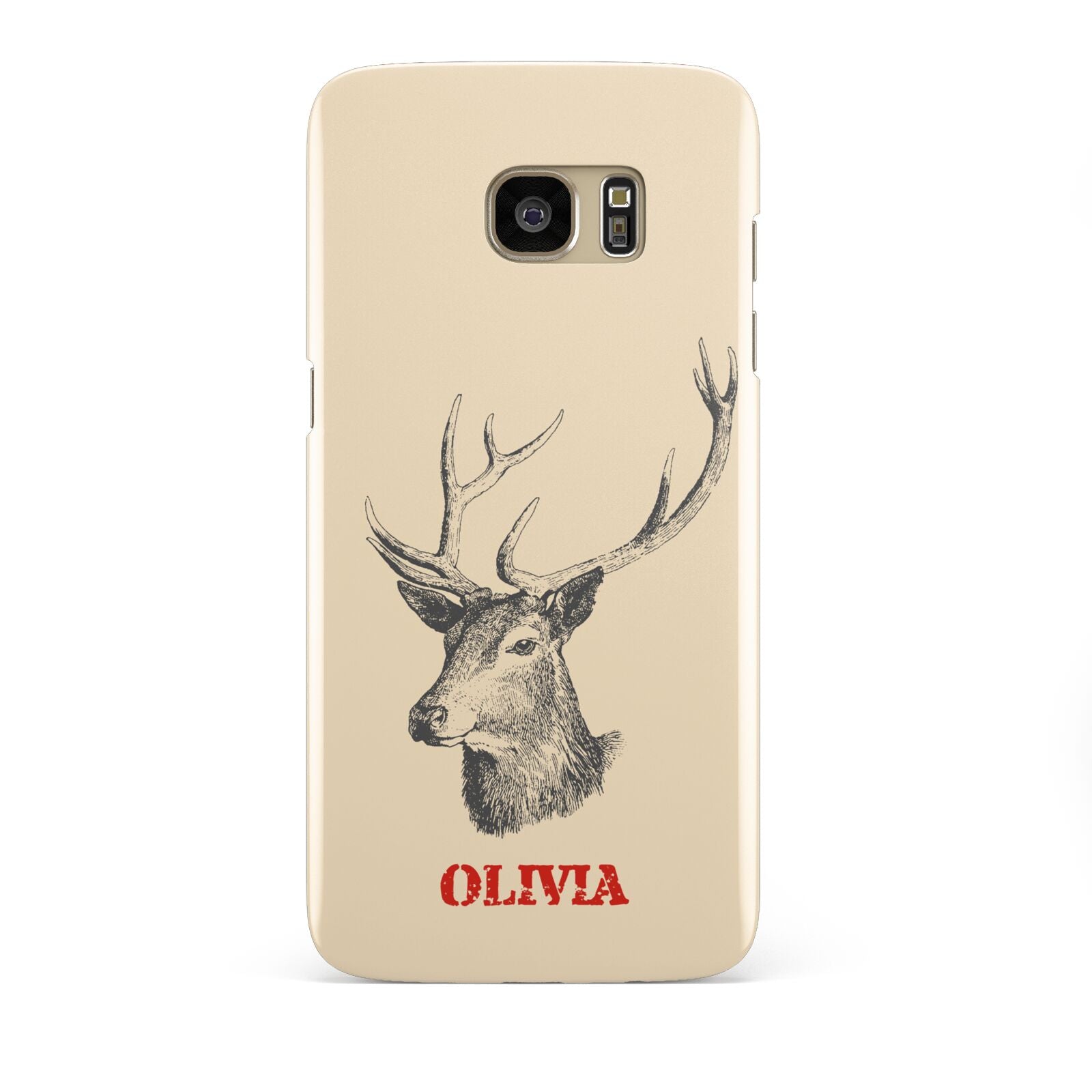 Personalised Rudolph Samsung Galaxy S7 Edge Case