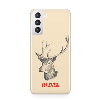 Personalised Rudolph Samsung S21 Case