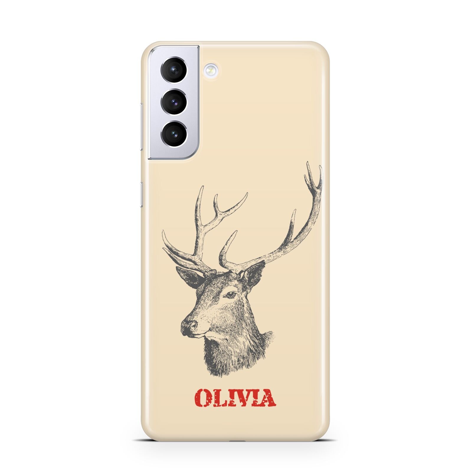 Personalised Rudolph Samsung S21 Plus Case