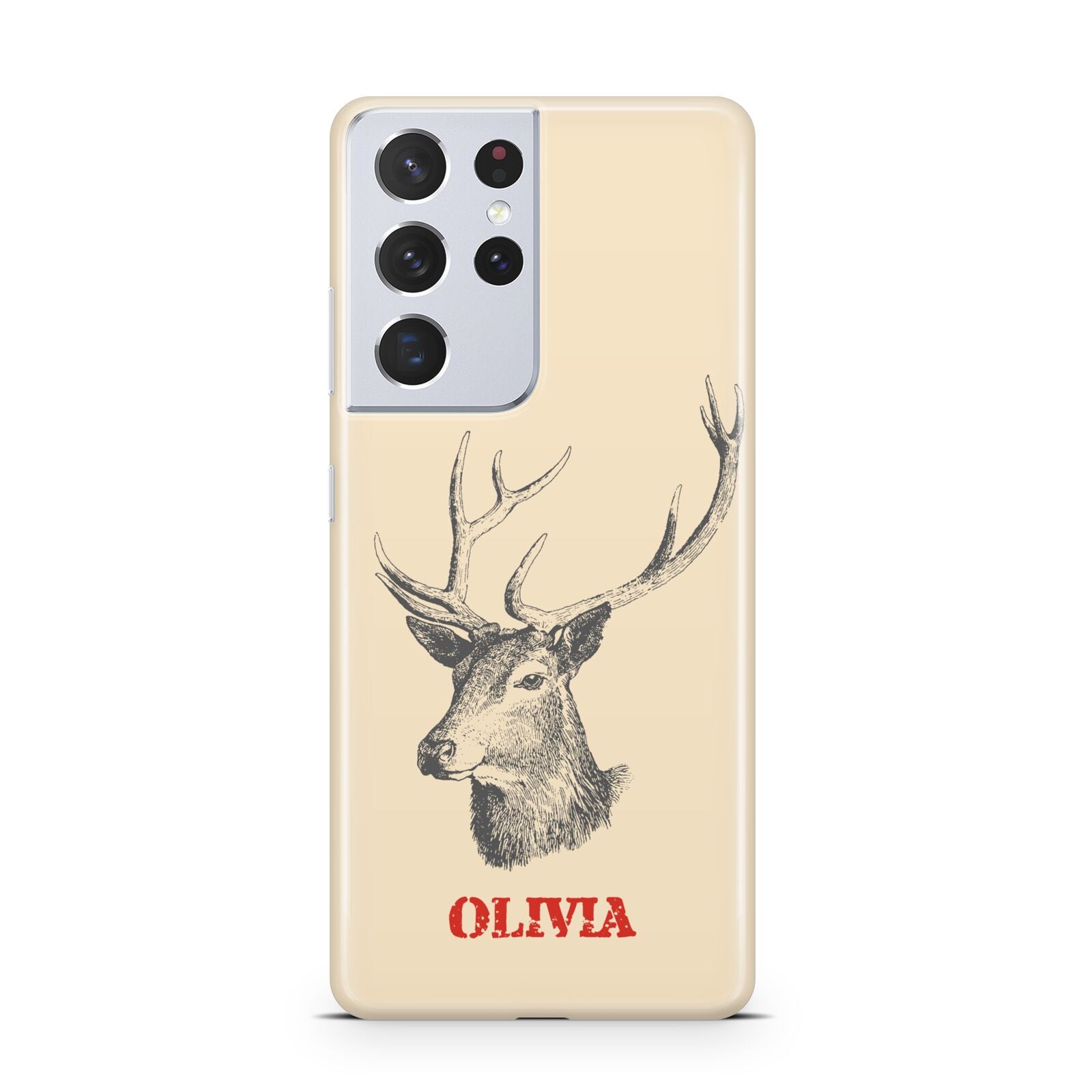 Personalised Rudolph Samsung S21 Ultra Case