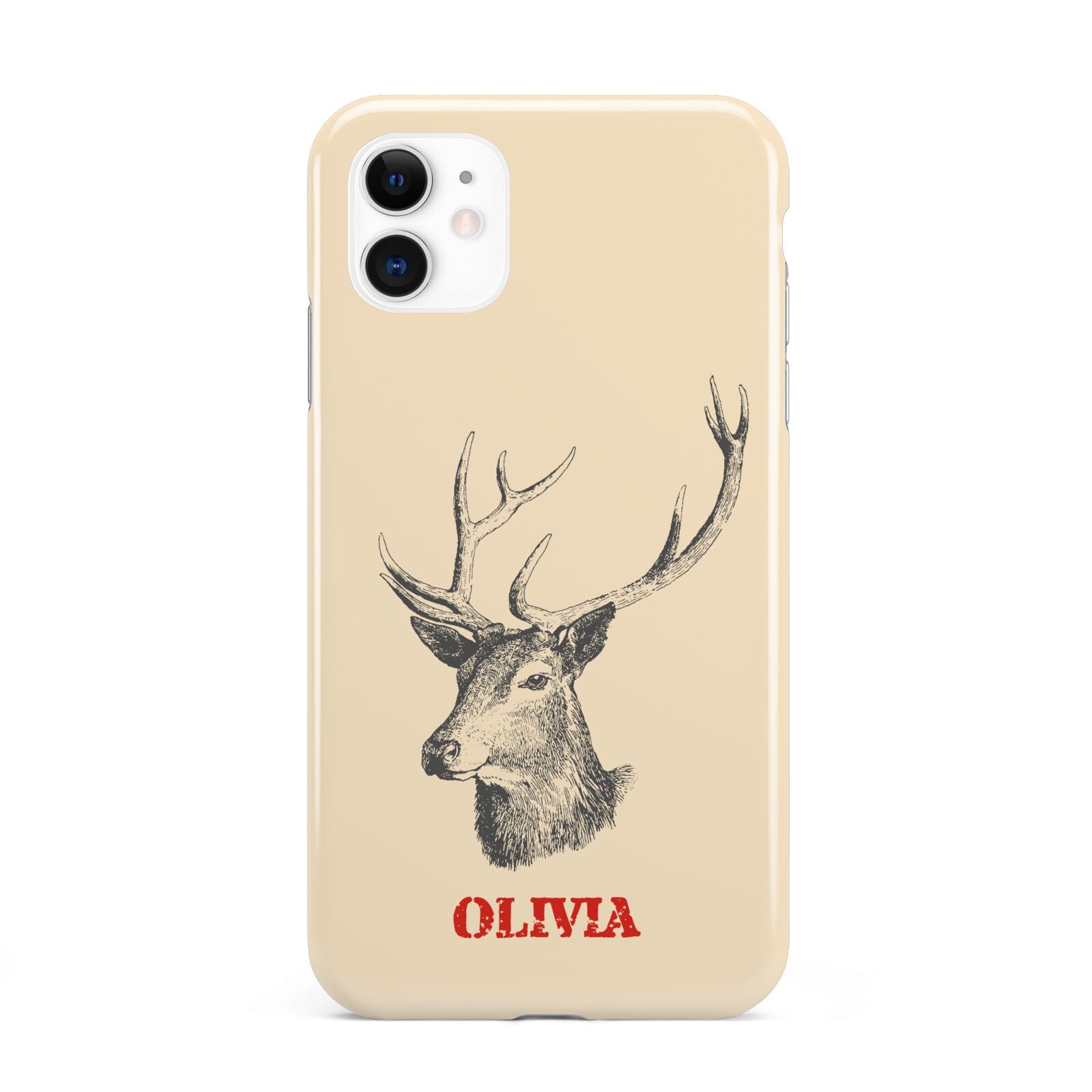 Personalised Rudolph iPhone 11 3D Tough Case