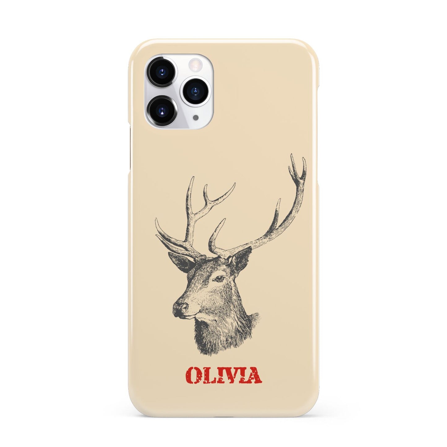 Personalised Rudolph iPhone 11 Pro 3D Snap Case