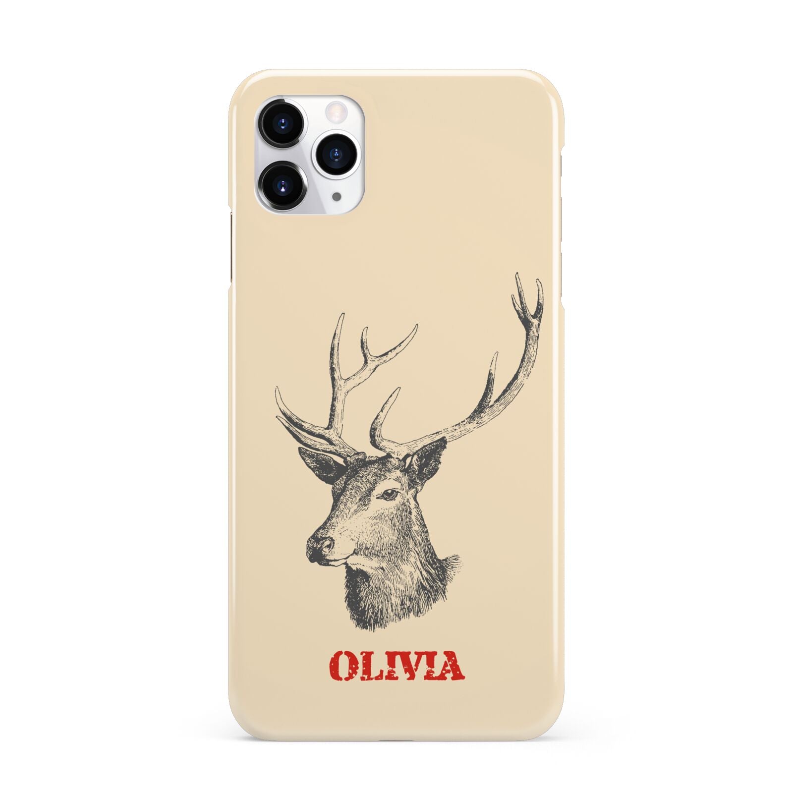 Personalised Rudolph iPhone 11 Pro Max 3D Snap Case