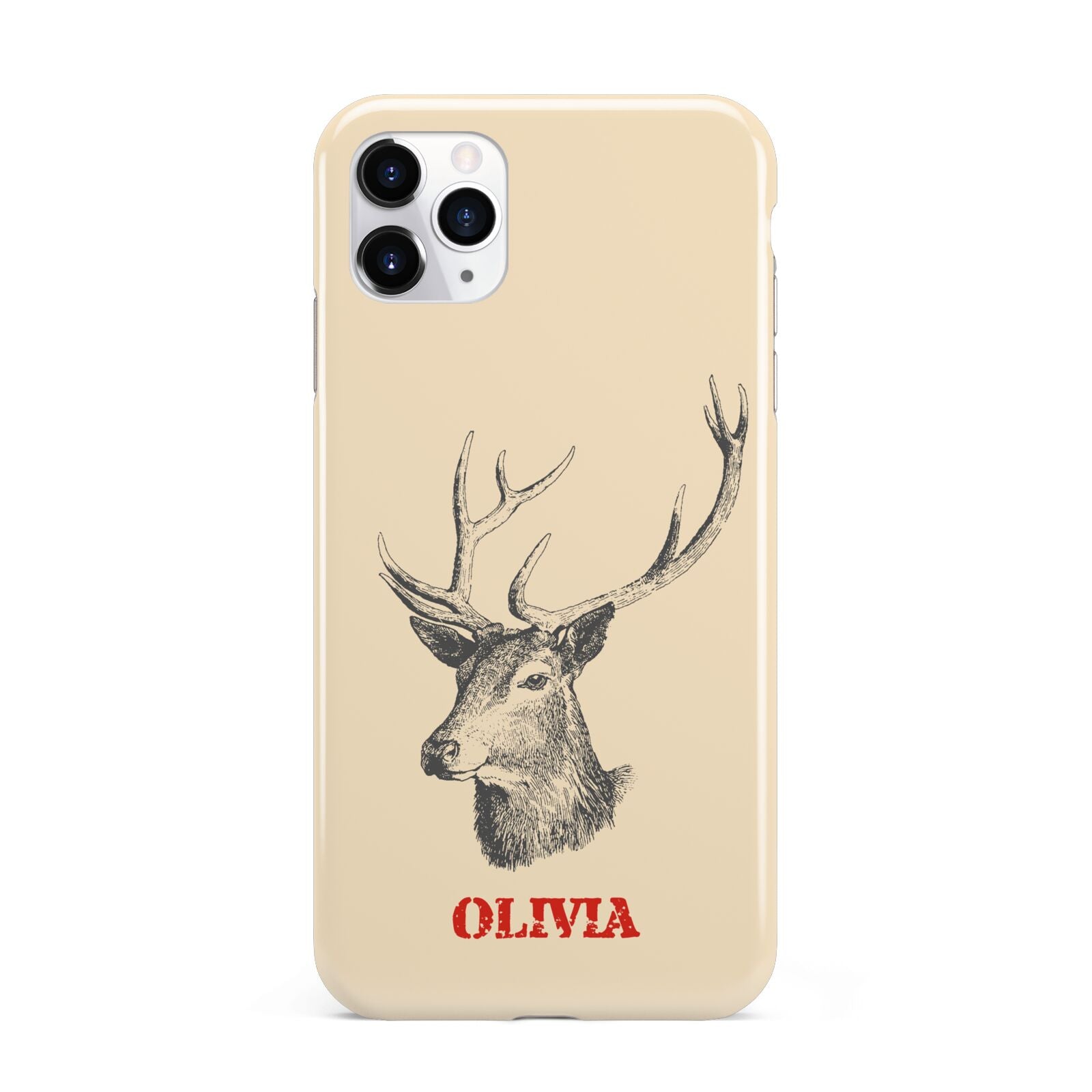 Personalised Rudolph iPhone 11 Pro Max 3D Tough Case