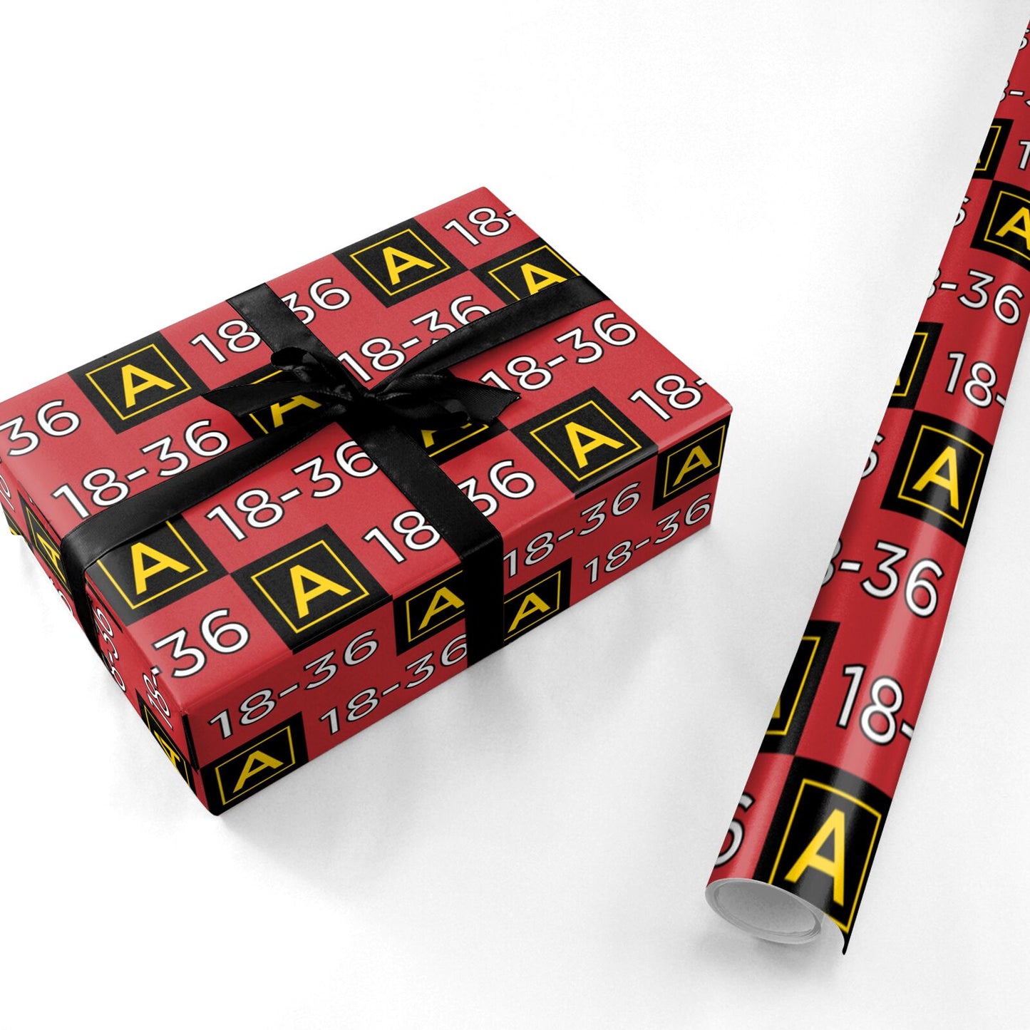 Personalised Runway Holding Position Personalised Wrapping Paper