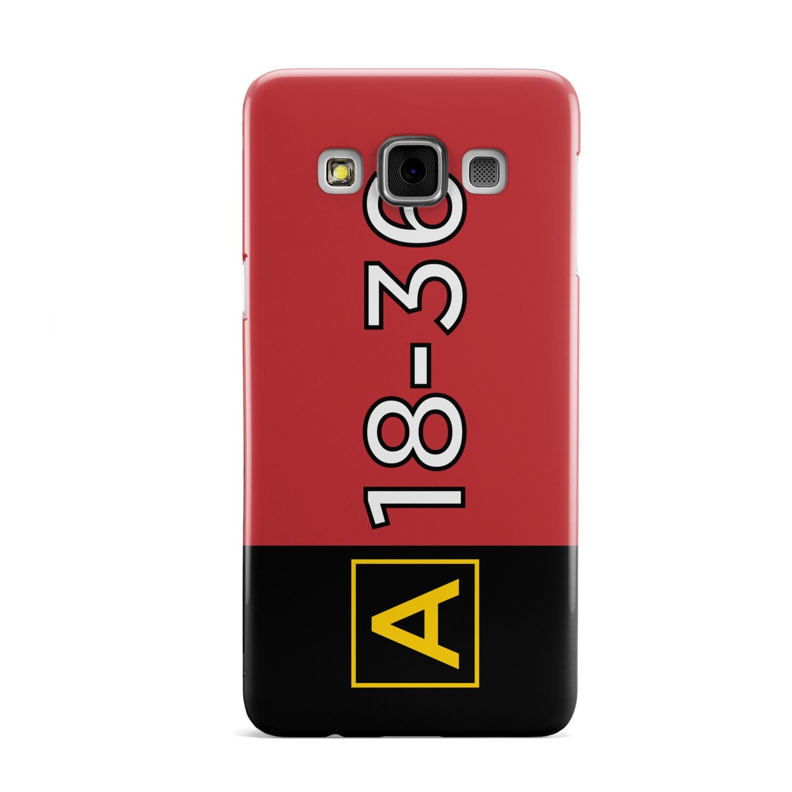 Personalised Runway Holding Position Samsung Galaxy A3 Case