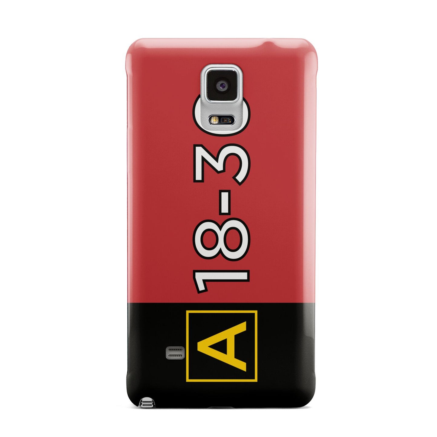 Personalised Runway Holding Position Samsung Galaxy Note 4 Case