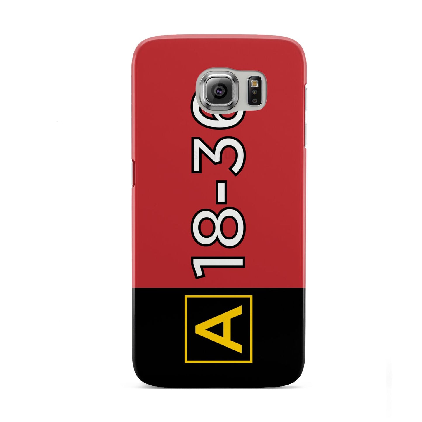 Personalised Runway Holding Position Samsung Galaxy S6 Case