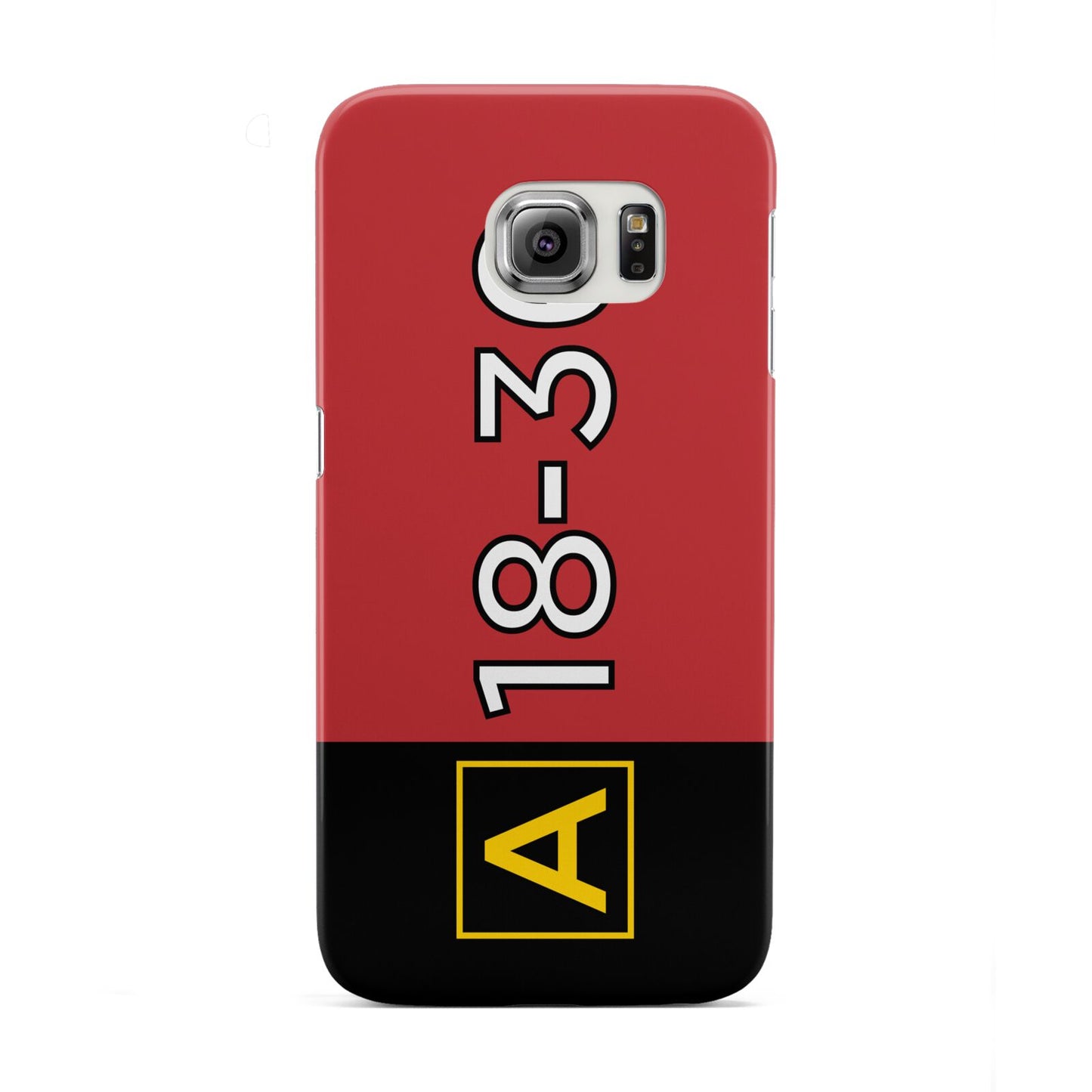 Personalised Runway Holding Position Samsung Galaxy S6 Edge Case