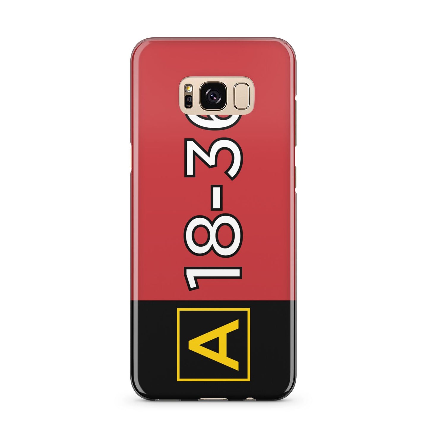 Personalised Runway Holding Position Samsung Galaxy S8 Plus Case