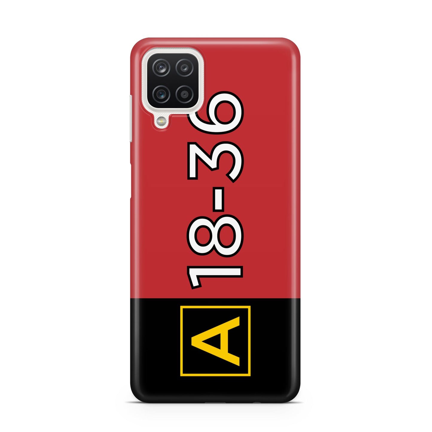 Personalised Runway Holding Position Samsung M12 Case