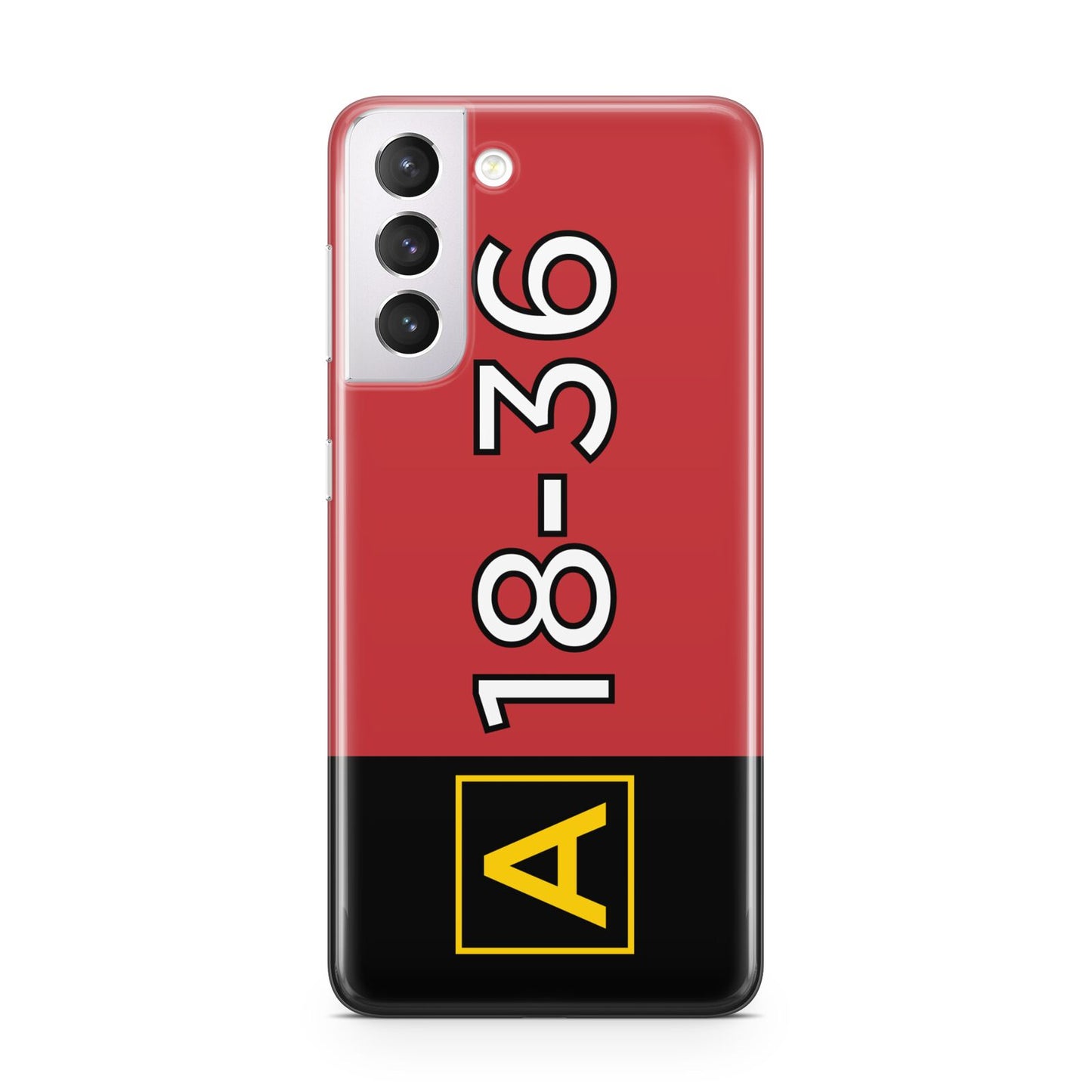 Personalised Runway Holding Position Samsung S21 Case