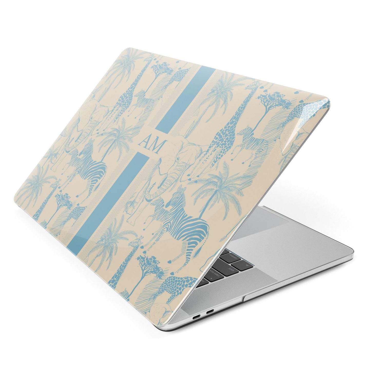 Personalised Safari Apple MacBook Case Side View