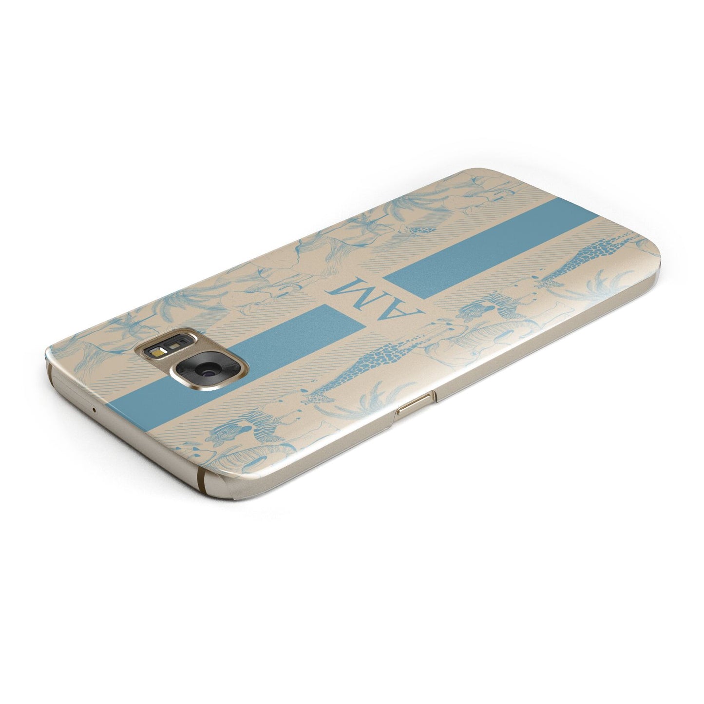 Personalised Safari Samsung Galaxy Case Top Cutout