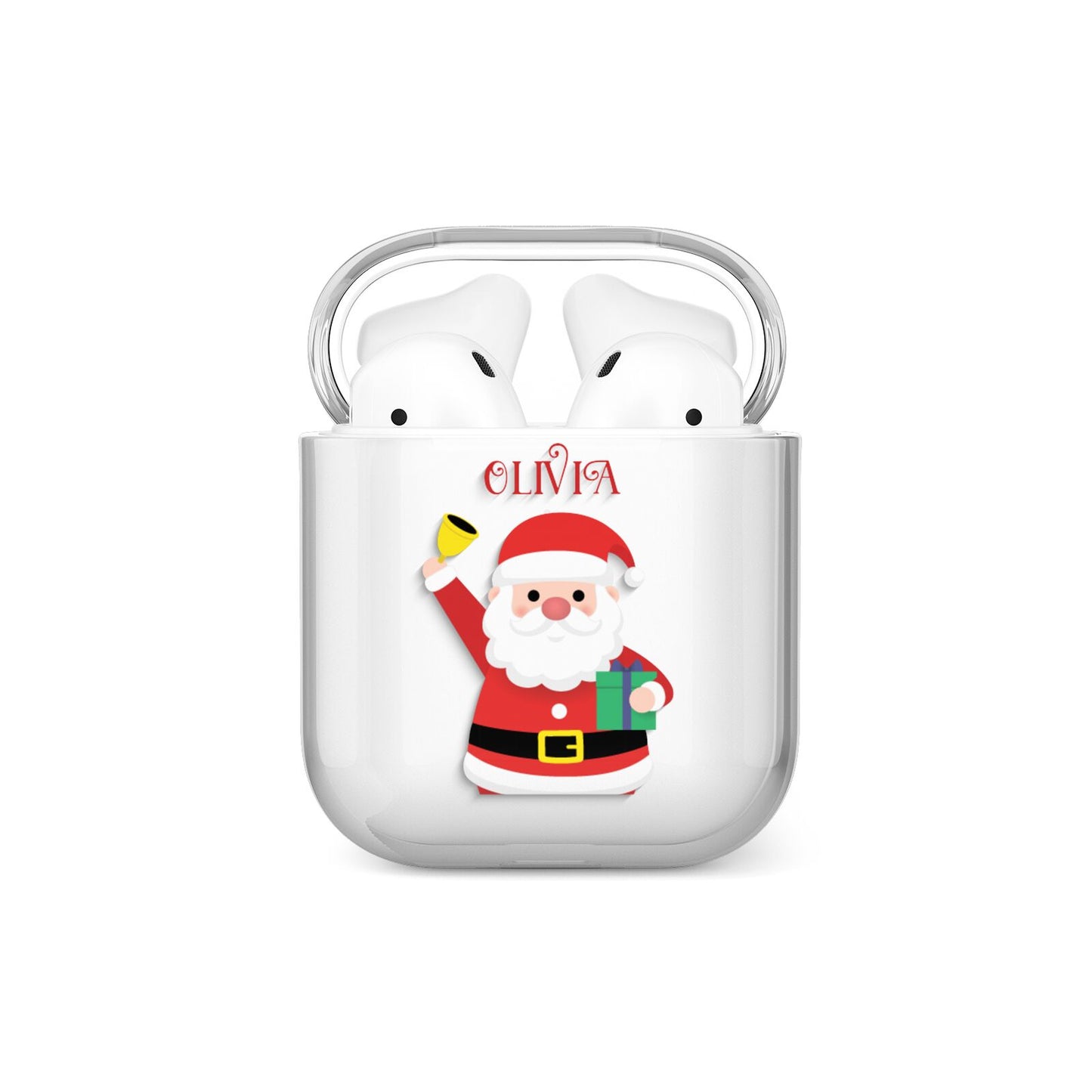 Personalised Santa AirPods Case