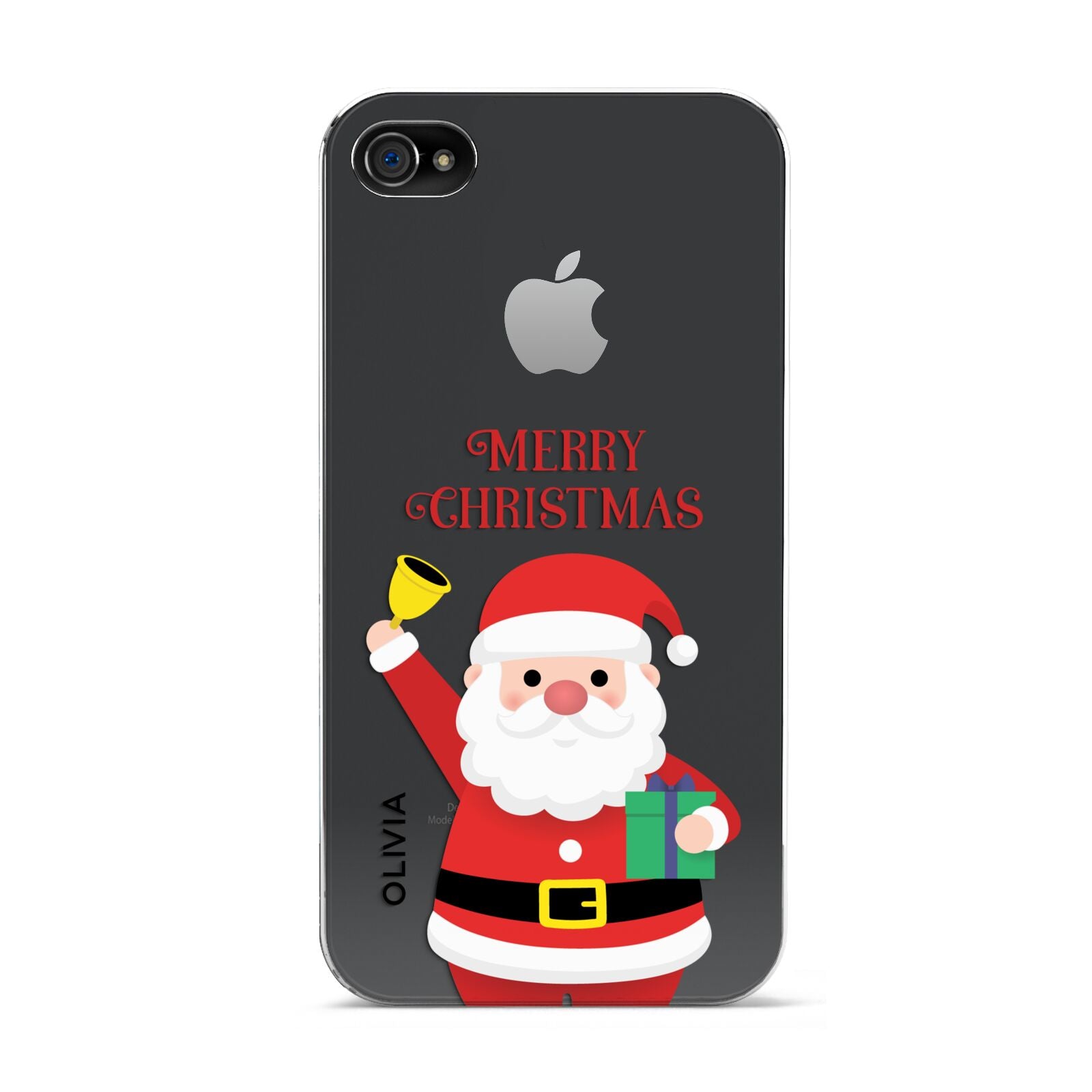 Personalised Santa Apple iPhone 4s Case