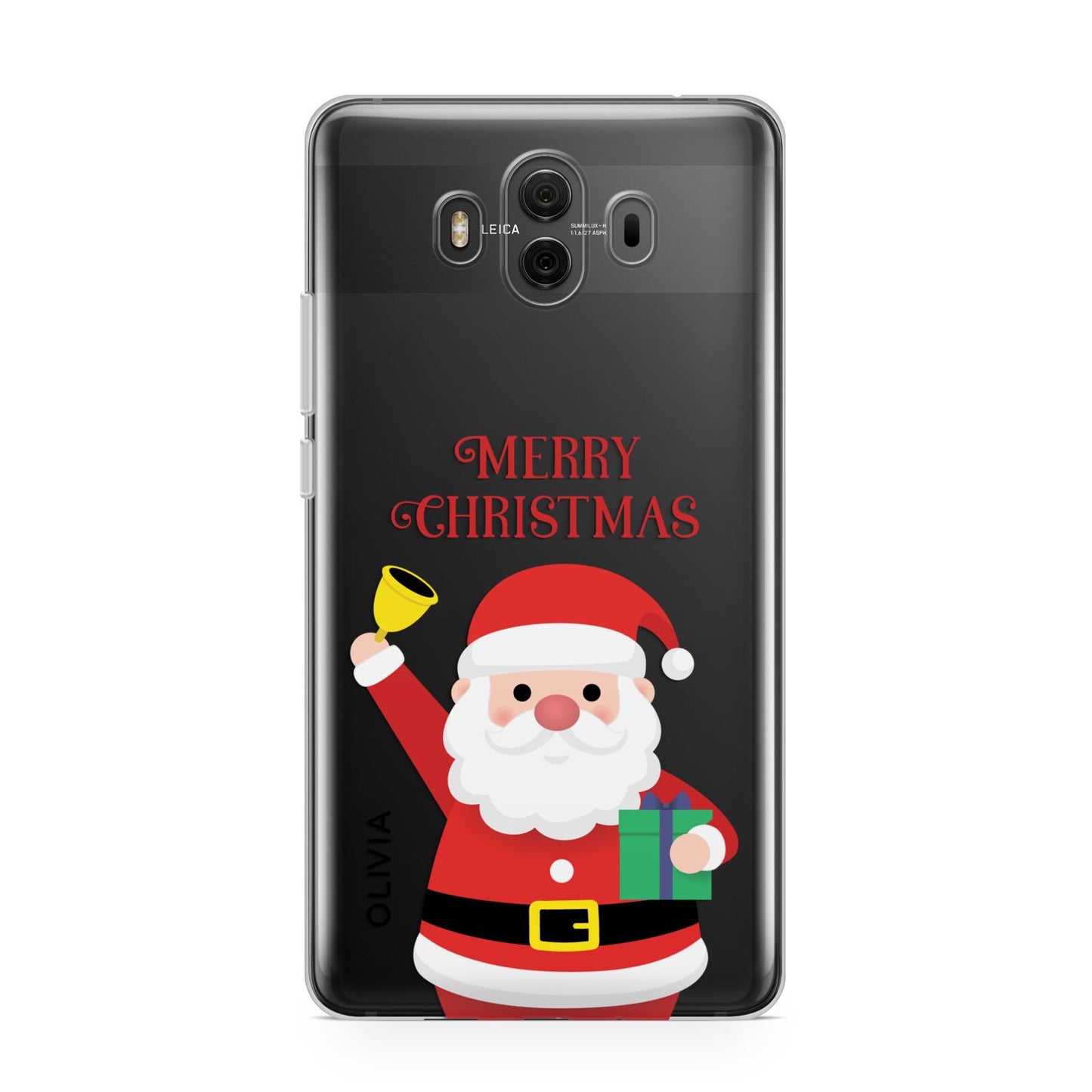 Personalised Santa Huawei Mate 10 Protective Phone Case