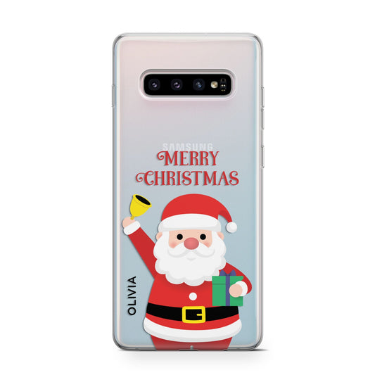 Personalised Santa Protective Samsung Galaxy Case