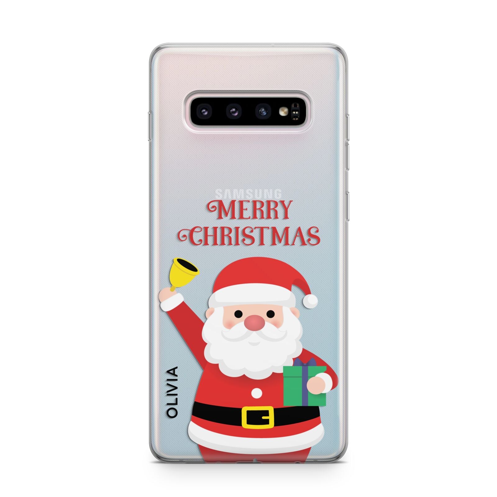 Personalised Santa Samsung Galaxy S10 Plus Case