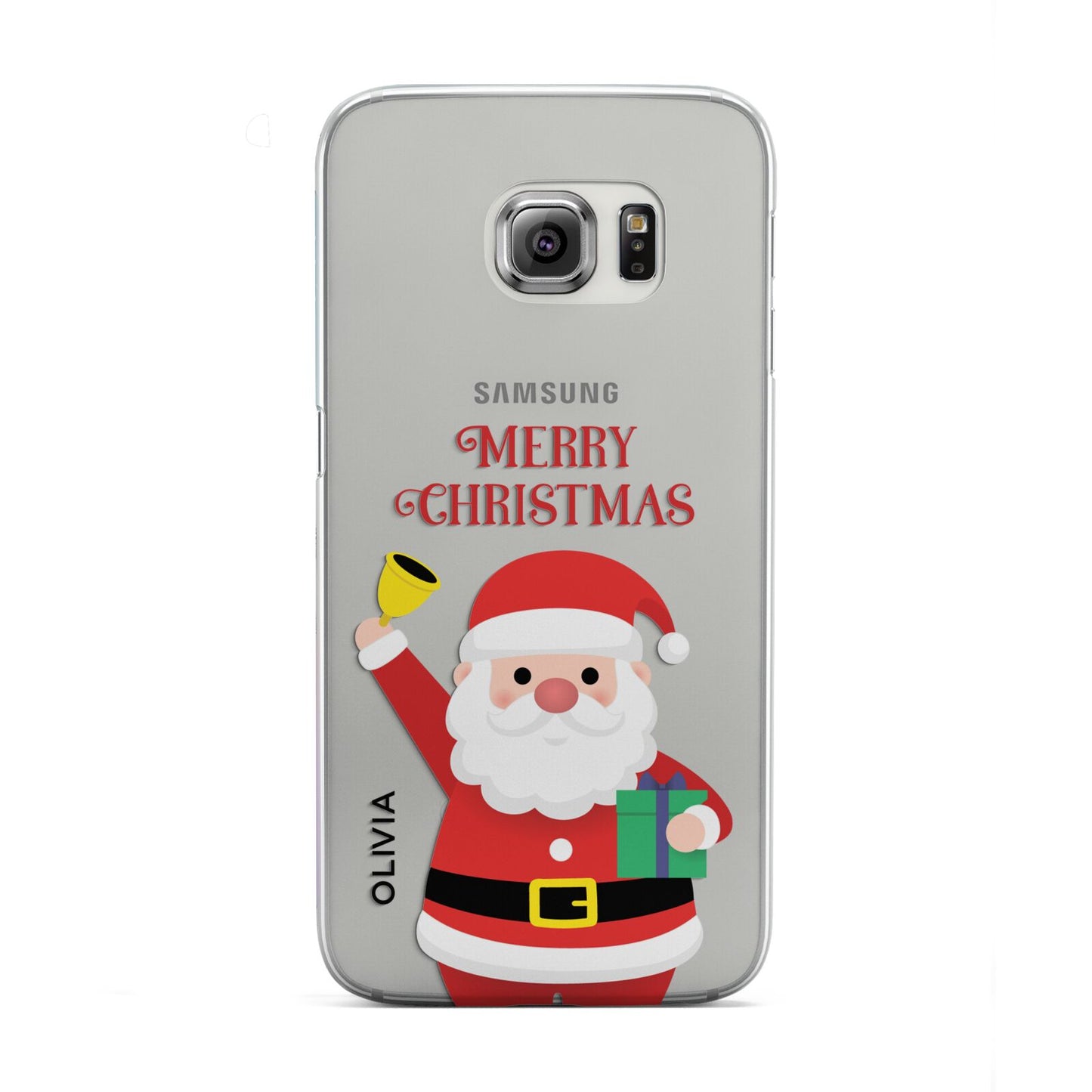 Personalised Santa Samsung Galaxy S6 Edge Case