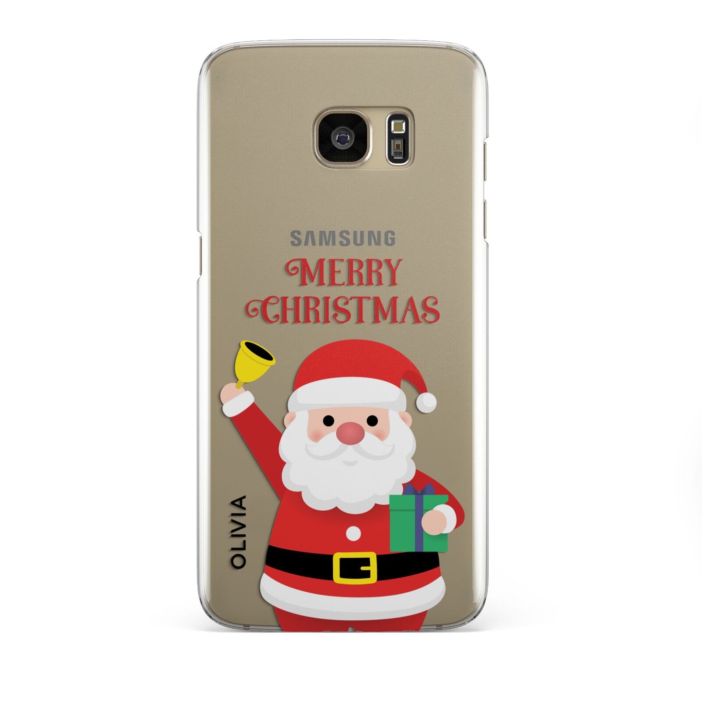 Personalised Santa Samsung Galaxy S7 Edge Case