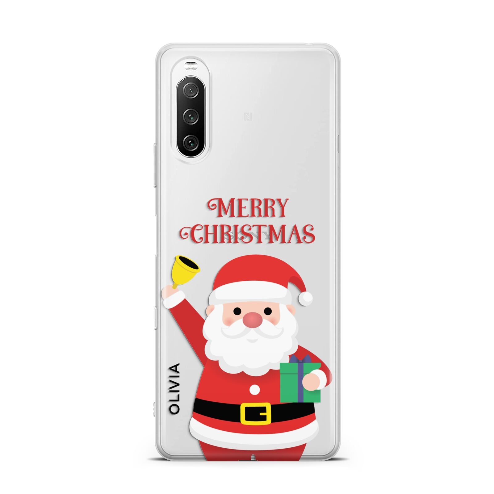 Personalised Santa Sony Xperia 10 III Case