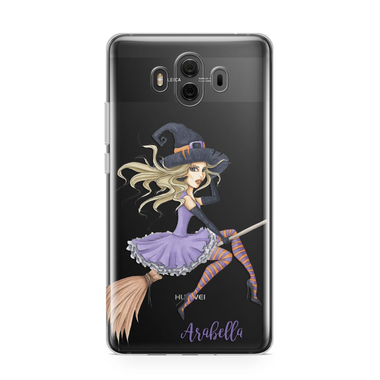 Personalised Sassy Witch Huawei Mate 10 Protective Phone Case