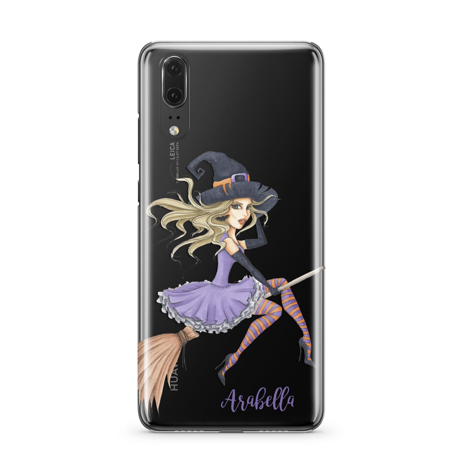 Personalised Sassy Witch Huawei P20 Phone Case