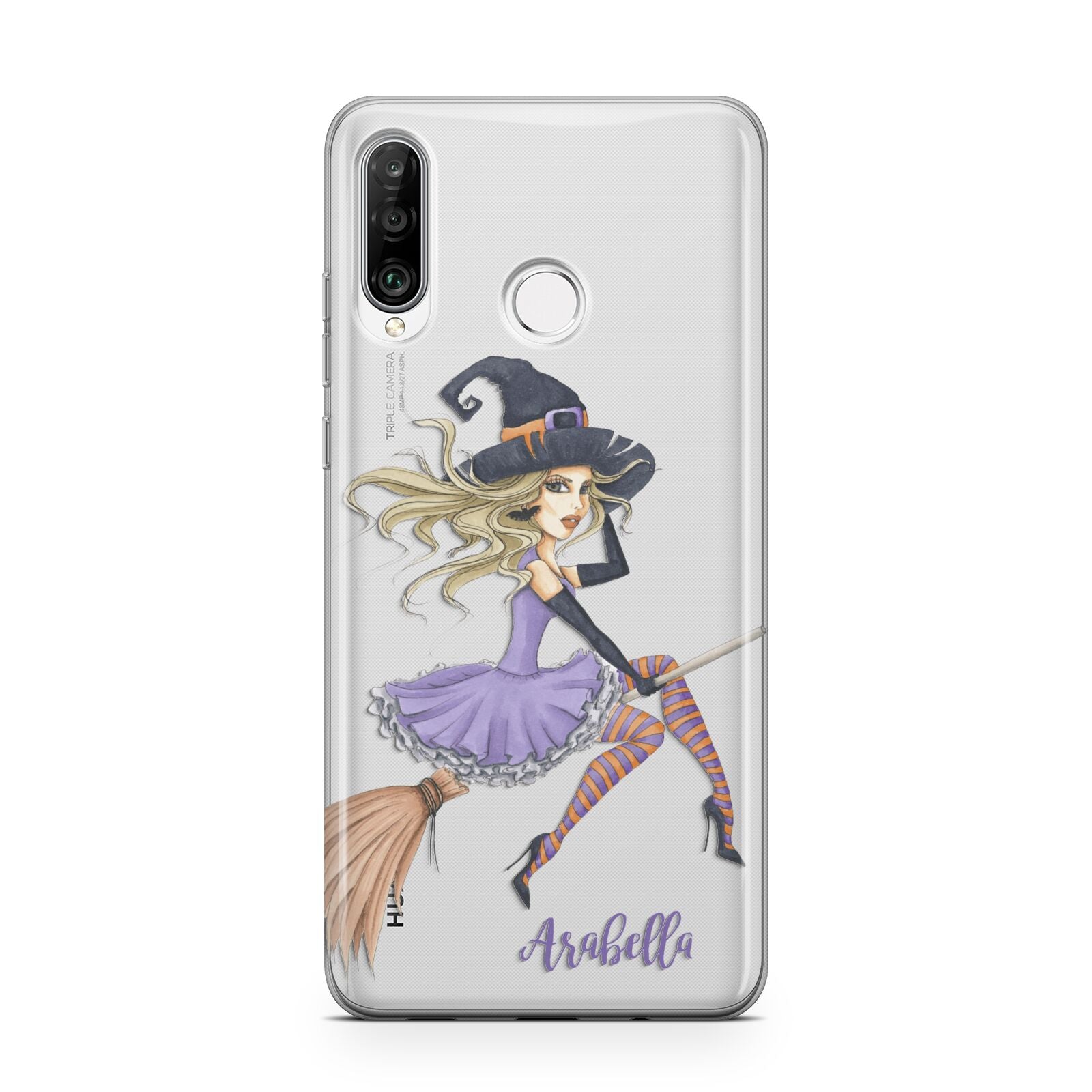 Personalised Sassy Witch Huawei P30 Lite Phone Case