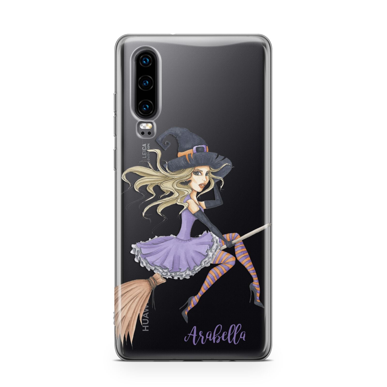 Personalised Sassy Witch Huawei P30 Phone Case