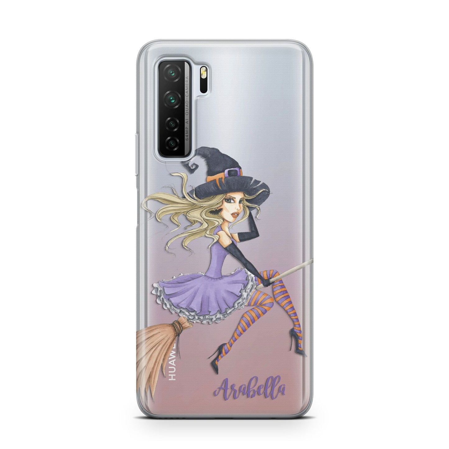 Personalised Sassy Witch Huawei P40 Lite 5G Phone Case