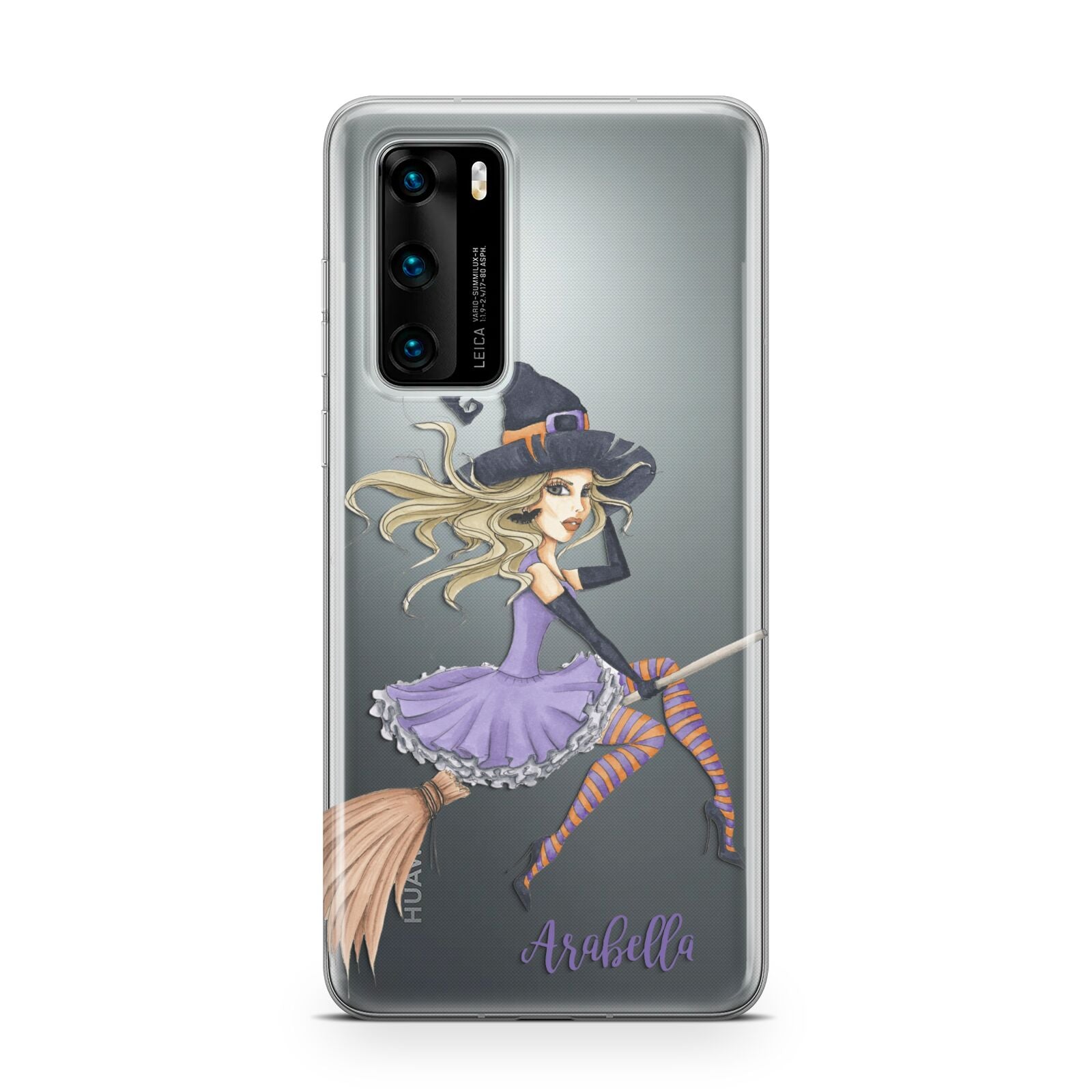 Personalised Sassy Witch Huawei P40 Phone Case