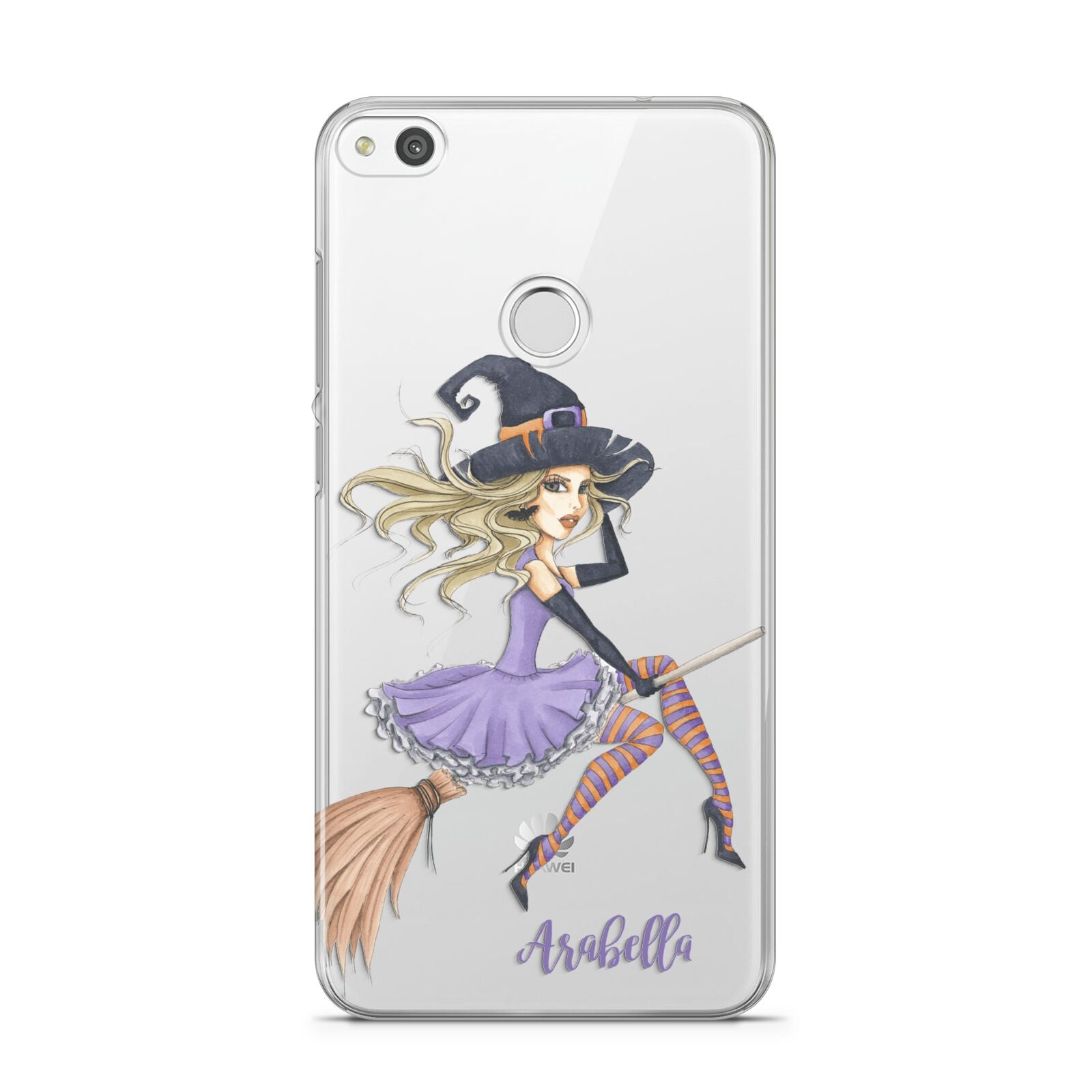 Personalised Sassy Witch Huawei P8 Lite Case