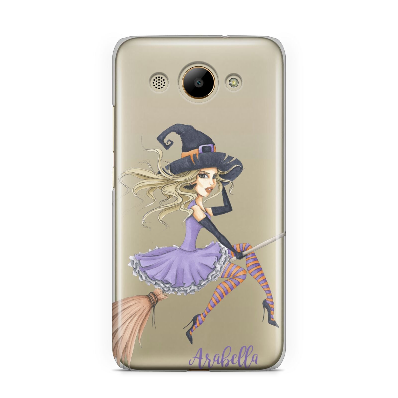 Personalised Sassy Witch Huawei Y3 2017