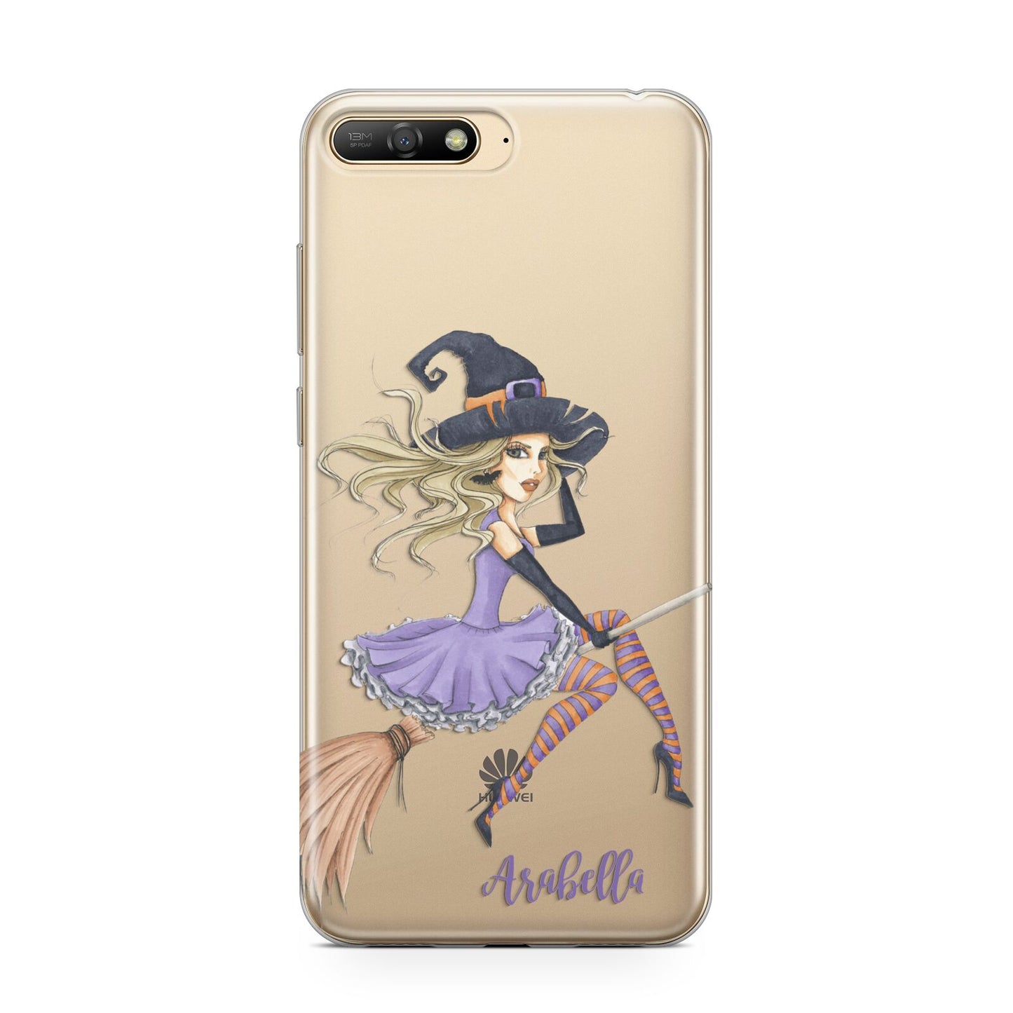 Personalised Sassy Witch Huawei Y6 2018