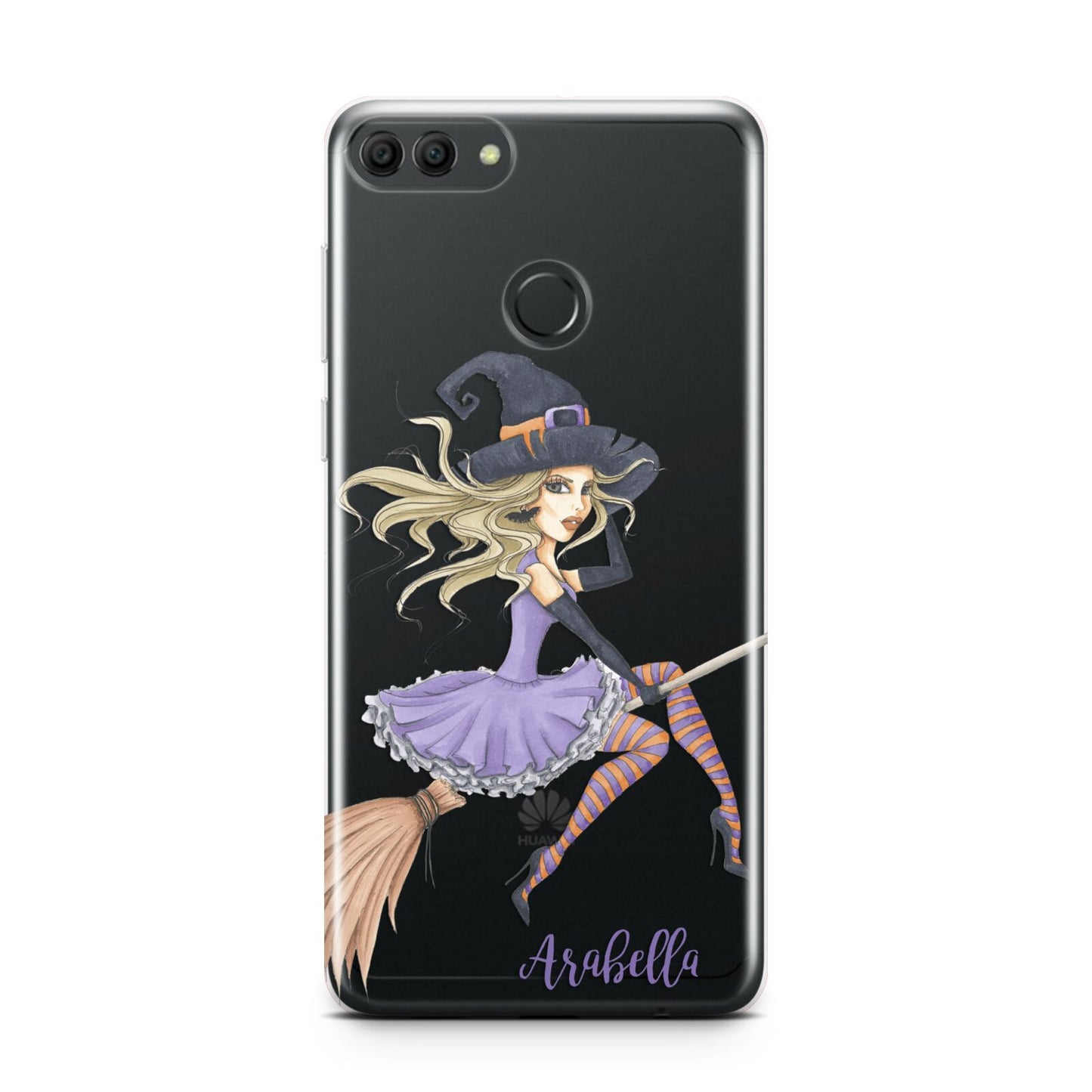 Personalised Sassy Witch Huawei Y9 2018