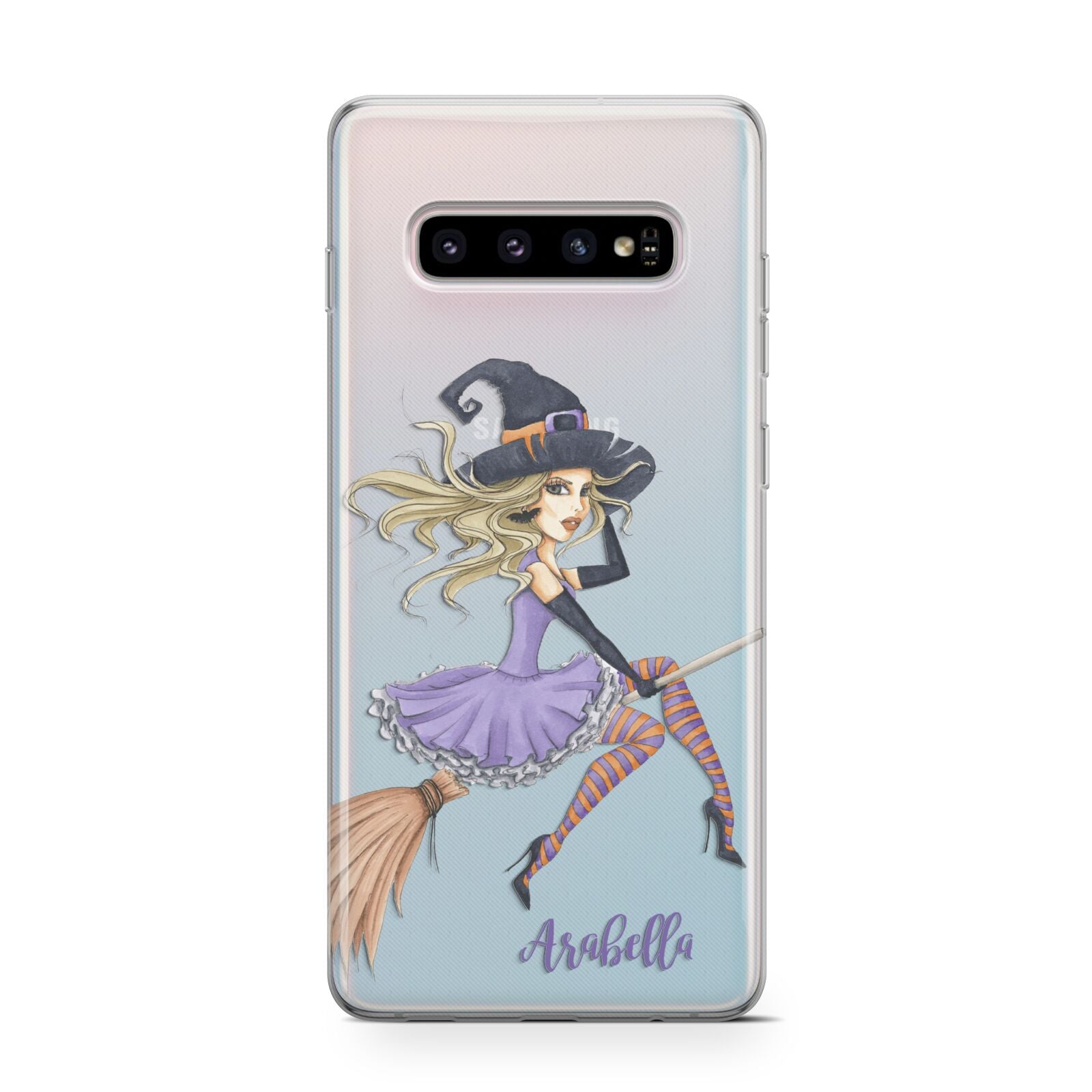 Personalised Sassy Witch Protective Samsung Galaxy Case