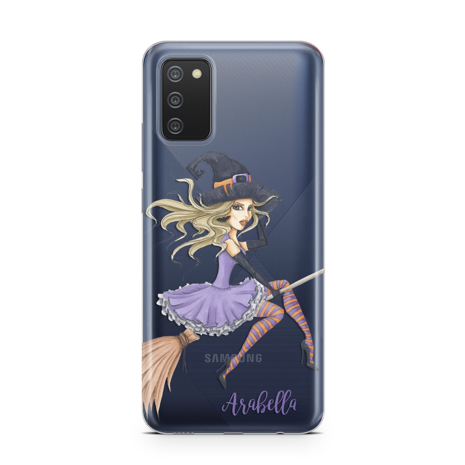 Personalised Sassy Witch Samsung A02s Case